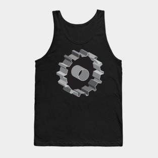 3D industrial gear Tank Top